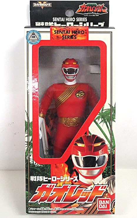 Amazon 戦隊ヒーローシリーズ 百獣戦隊ガオレンジャー ガオレッド ロボット 子ども向けフィギュア おもちゃ