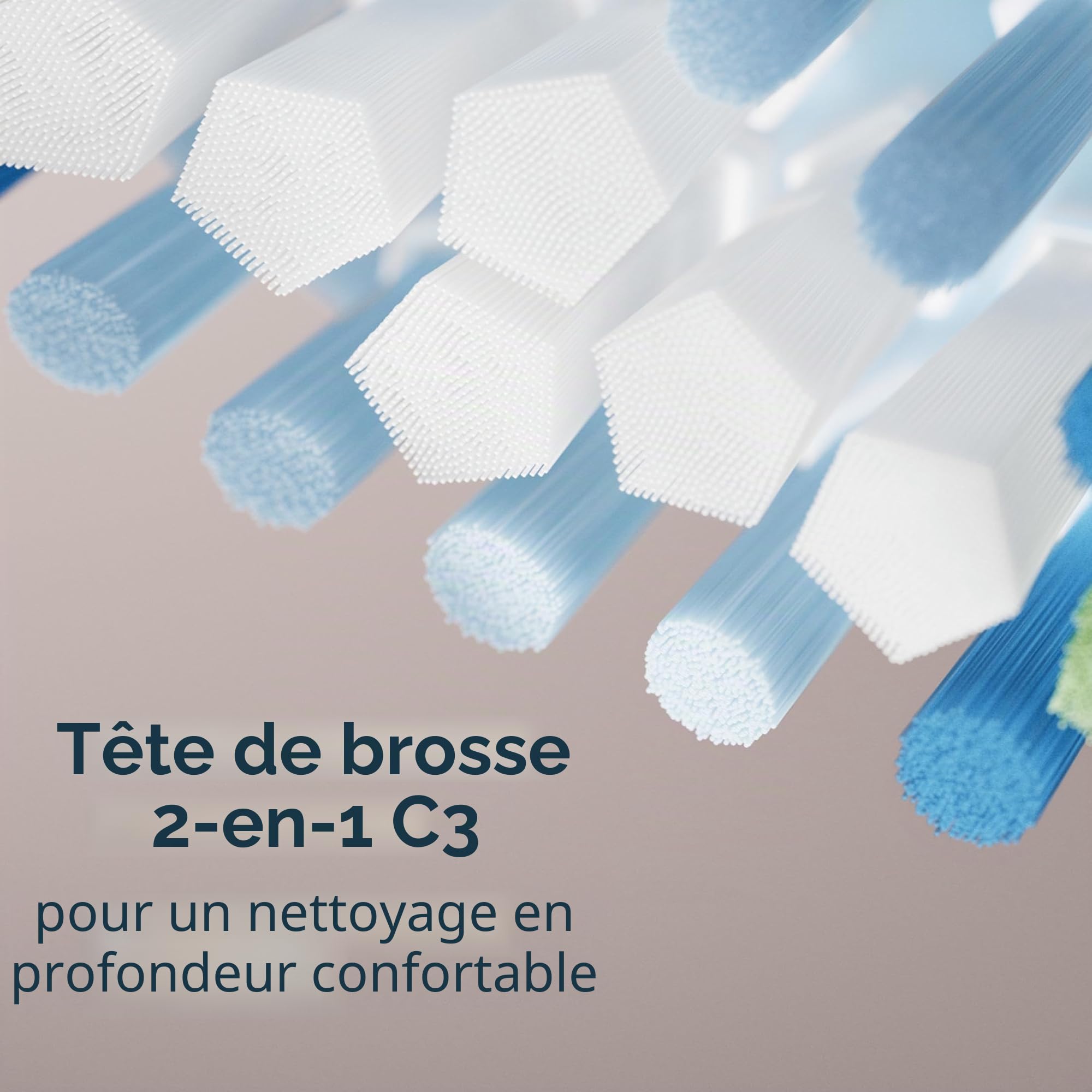 Philips Sonicare Brosse à dents électrique série 6500 - Technologie Sonicare nouvelle génération, capteur de pression, 9 réglages de brossage, SmarTimer, BrushPacer, autonomie de 21 jours, étui de