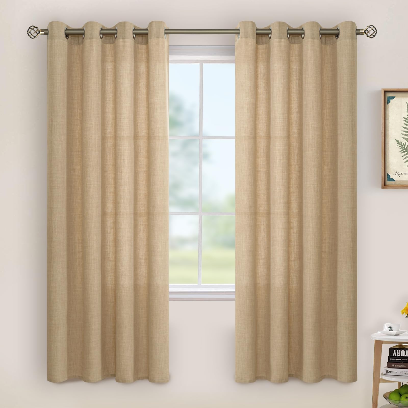 Natural Linen Curtains