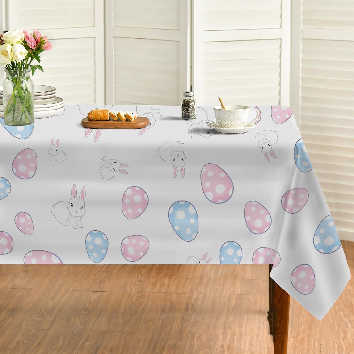 Nappe beige 130x220 imperméable pour décoration de table anniversaire de mariage et fête