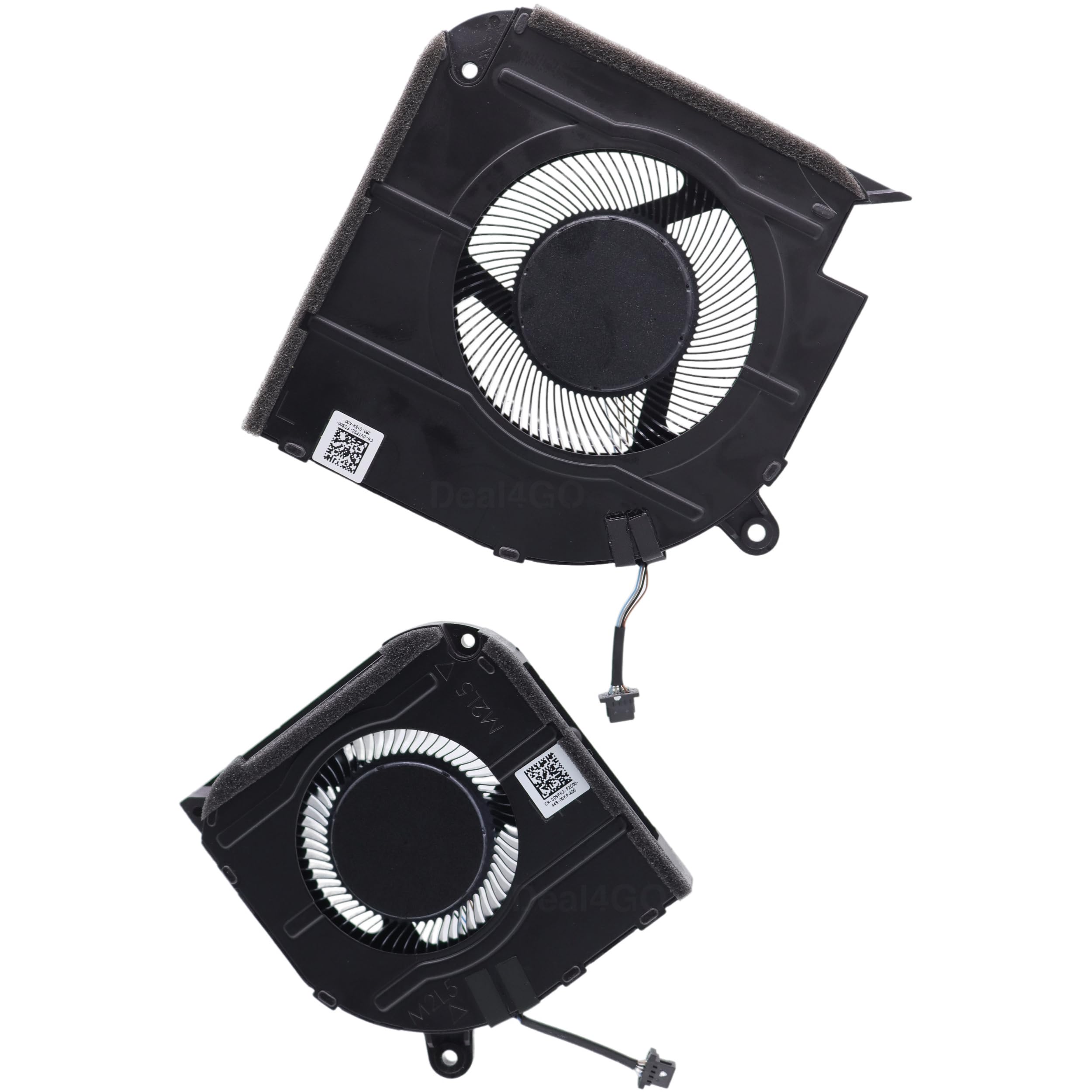 Deal4GO Ventilateur de refroidissement graphique CPU et GPU D9PK2 V7P3C Remplacement pour Dell Inspiron 16 Plus 7620 avec RTX 3060