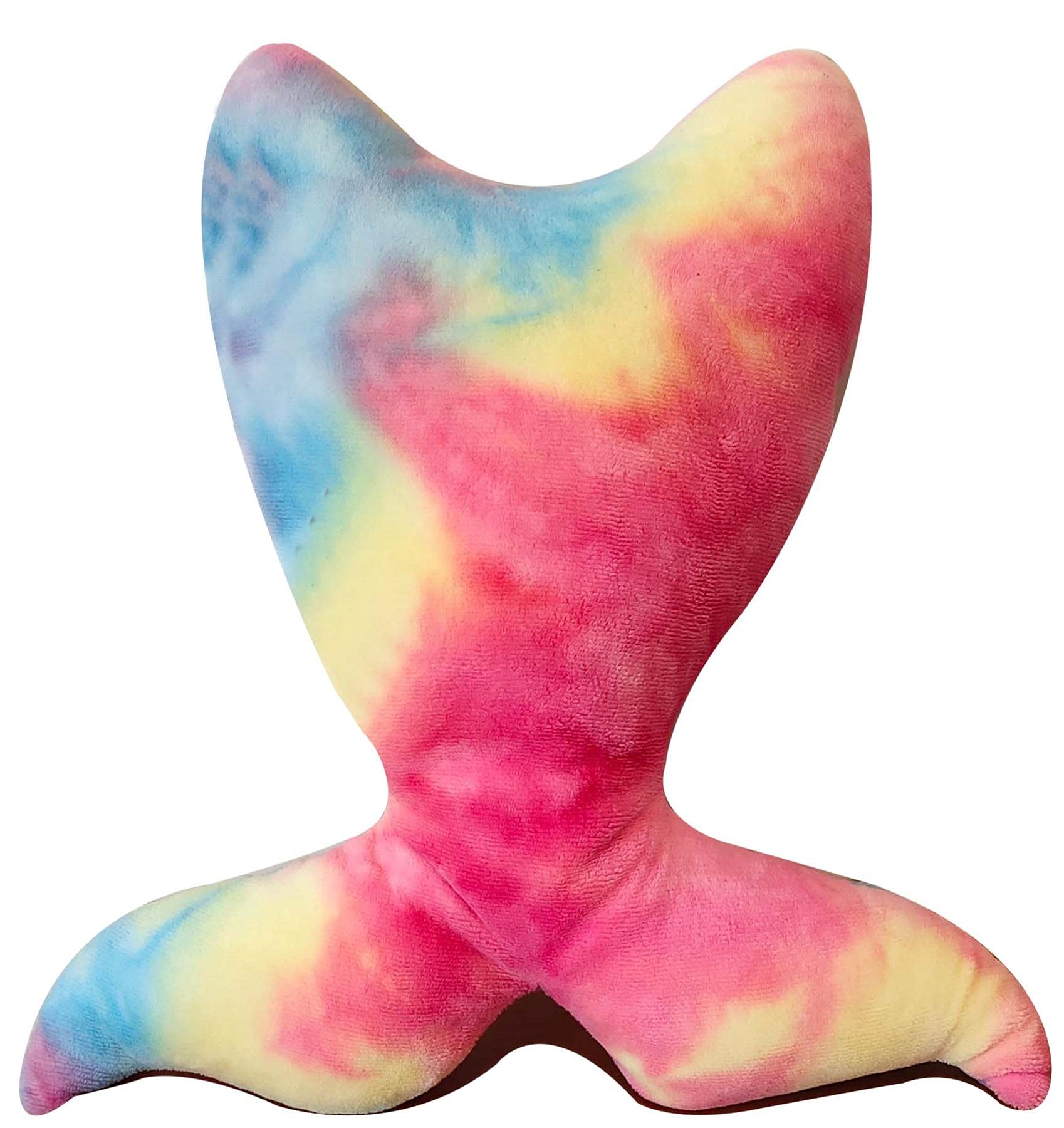 Olivia Rocco Rainbow Multi Teddy Fleece Duvet Set Super Soft Quilt Set, Mermaid Cushion