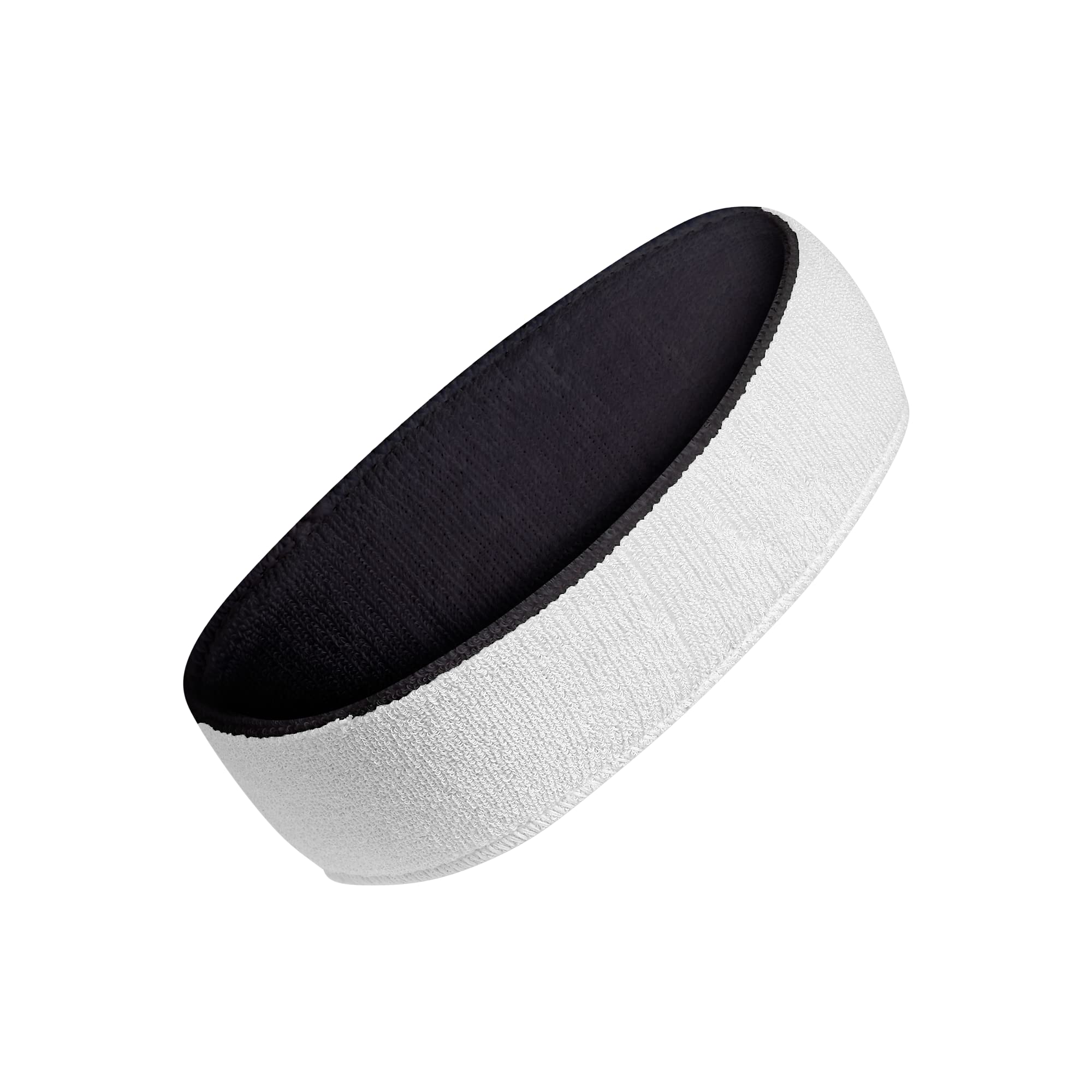 adidas Intervall-Stirnband, wendbar, Blau, Königsblau, Weiß, Einheitsgröße