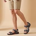 FUEL Sandals & Floaters for Mens & Boys Comfortable & Lightweight Dailywear, Anti-Skid Flexible & Breathable for Running, Walking Stylish Casual Sandal For Gents (TIMBERLAND) gallery image