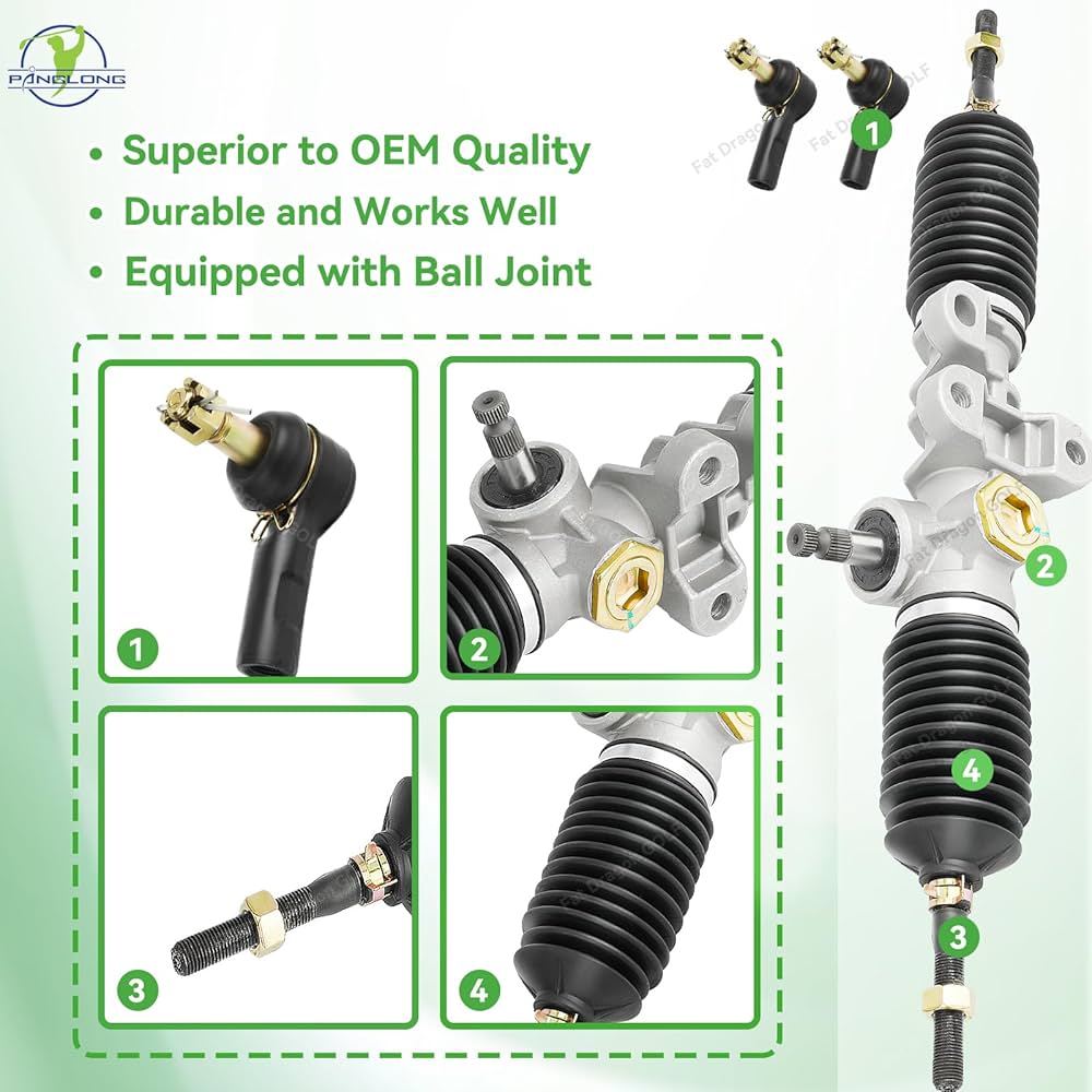 Amazon.com: Panglong EZGO Steering Rack Assembly, EZGO RXV