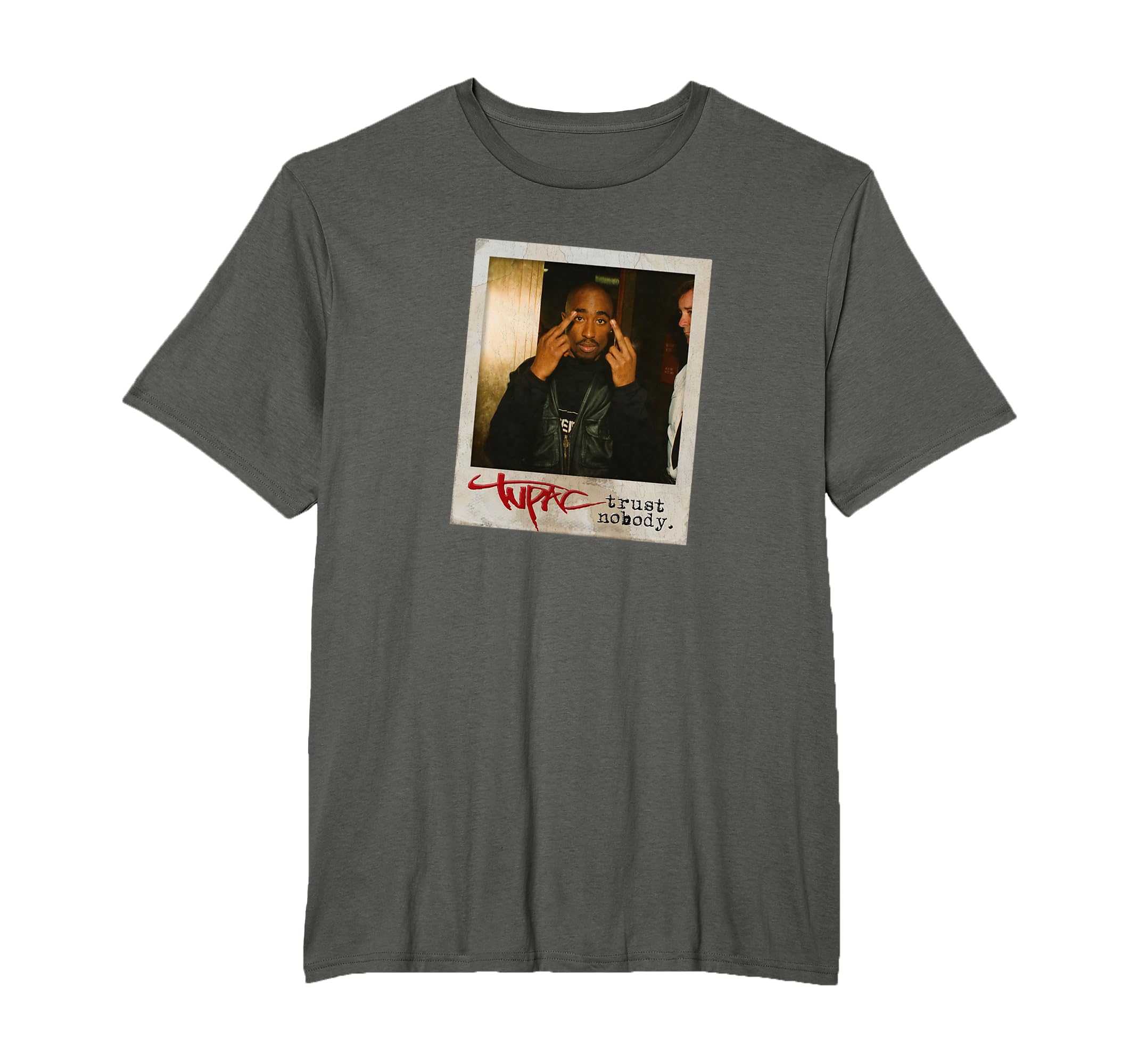 Tupac Official Trust Nobody Polaroid Photo T-Shirt