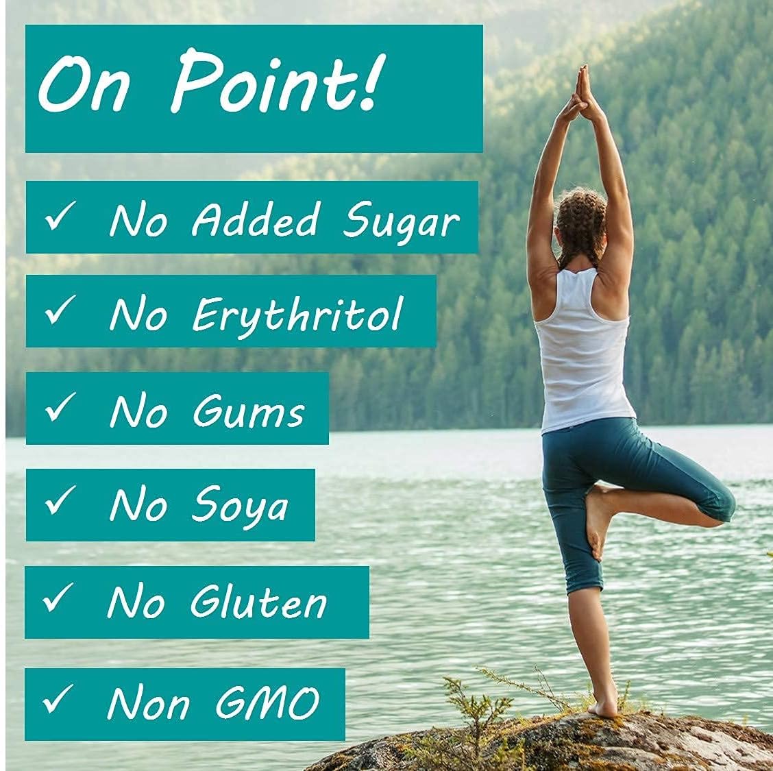 EarthChimp Vegan Protein Powder (26 Servings, 32 Oz) with Probiotics, Organic Fruits & Plant Based Protein Powder, Dairy Free, Gluten Free, Gum Free, Lactose Free, Non GMO, (Vanilla) : Health & Household