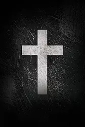 Bíblia ACF, Soft touch, Capa dura, Cruz branca, Leitura Perfeita