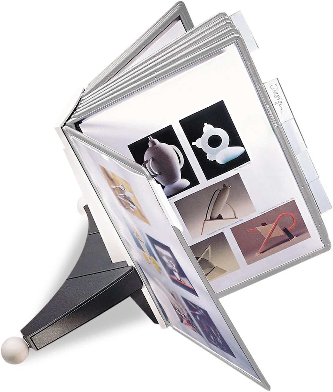 Durable 554210 Sherpa Desk Reference System, 10 Panels, 10