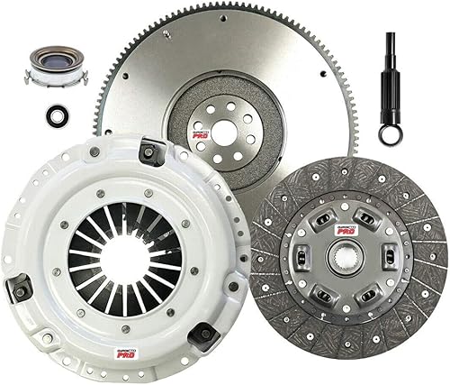 ClutchMax PRO - Kit de embrague OEM resistente con volante compatible con Subaru Baja Crosstrek Forester Impreza Legacy Outback Saab 9-2X 2.0L 2.5L