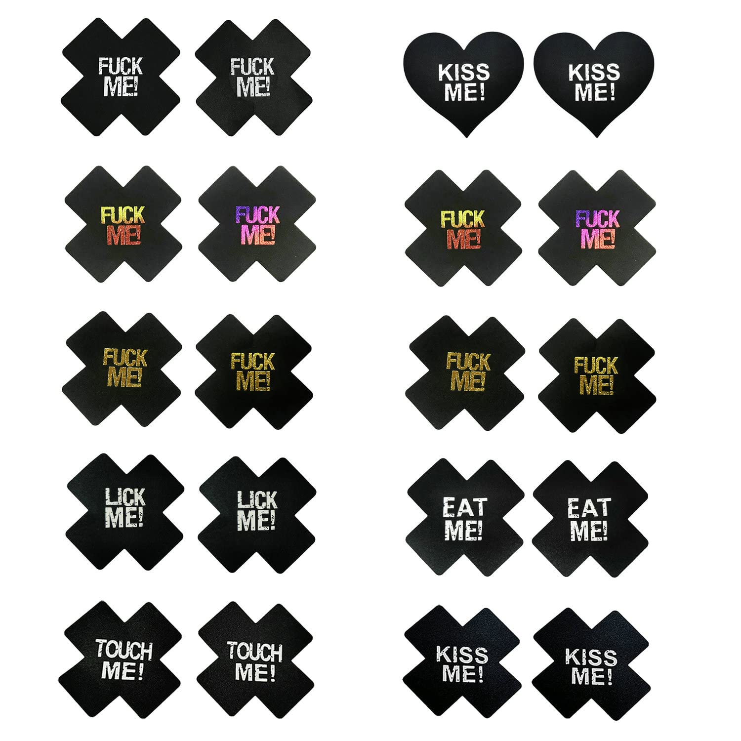 Celamirio Women's Disposable Pasties Sexy Nipple Covers