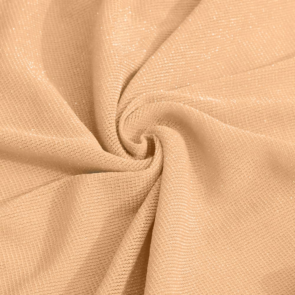 ROYAL SMEELA Haut à paillettes pour femme - T-shirt sexy à manches courtes en maille transparente