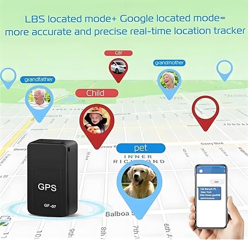 Miniatura 3 de Rastreador GPS para vehículos sin suscripción, mini dispositivo de seguimiento para vehículos sin tarifa mensual, dispositivo de seguimiento
