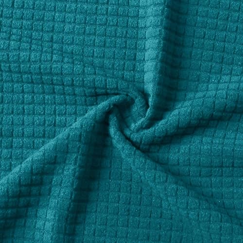 Miniatura 2 de SEWACC 2 fundas de poliéster antideslizantes para reposabrazos de sillón, fundas elásticas para reposabrazos, protector de muebles, fundas lavables