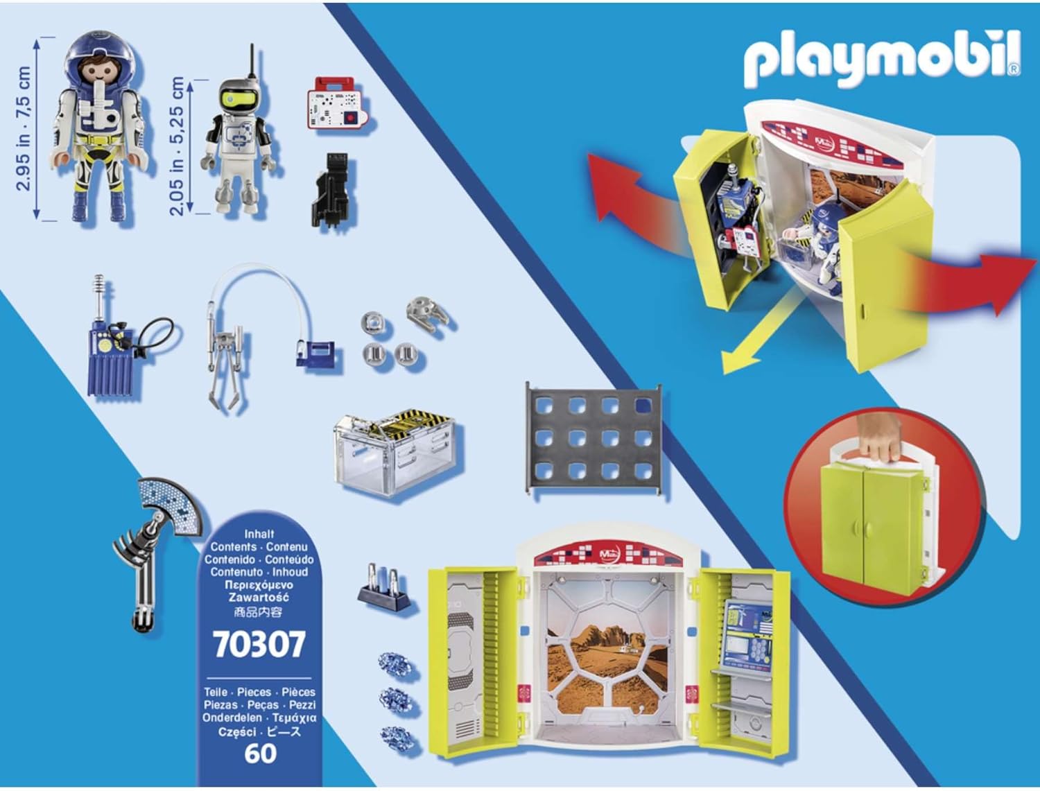 Playmobil Mars Mission Play Box