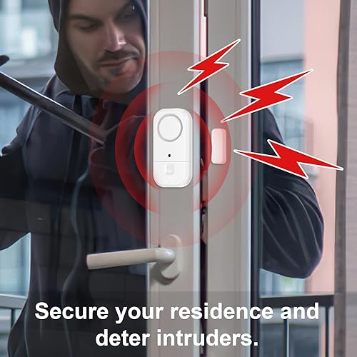 Miniatura 4 de Sensores de alarma para puerta y ventana  Alarmas de puerta para seguridad de los niños, alarmas de puerta para seguridad del hogar, oficina,