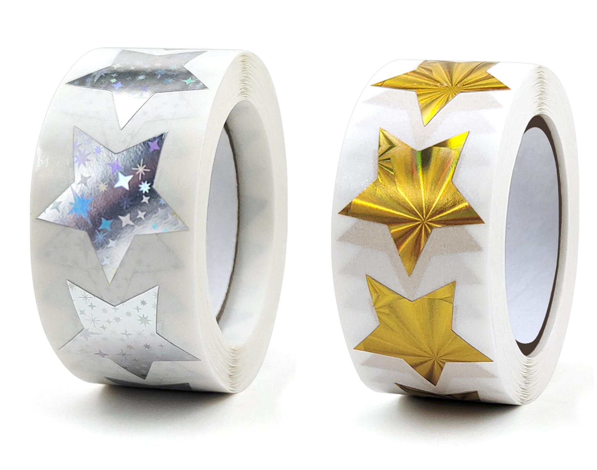 1600 Adesivi Stelle Glitter Oro E Colori - Per Ricompense, Decorazioni Fai-da-te - Foto 4