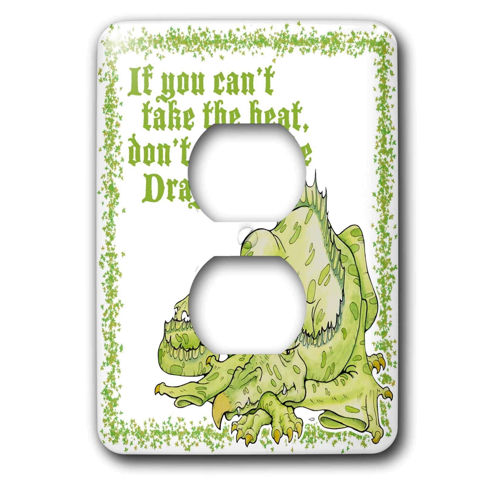 Dont Tickle Le Dragon 2 Prise plaque murale pour chambre enfant et salle de jeu