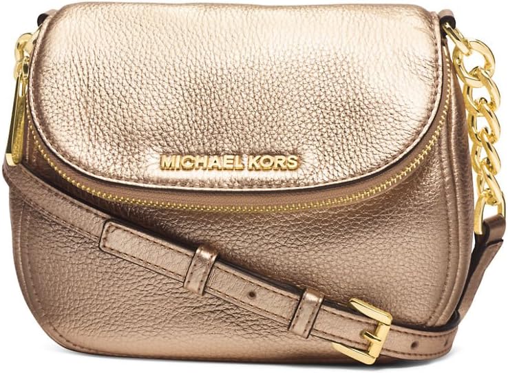 Michael Kors Bedford Flap Crossbody leather PALE GOLD