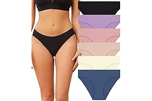 Seamless No Show Underwear for Enhanced Confidence and All-Day Comfort