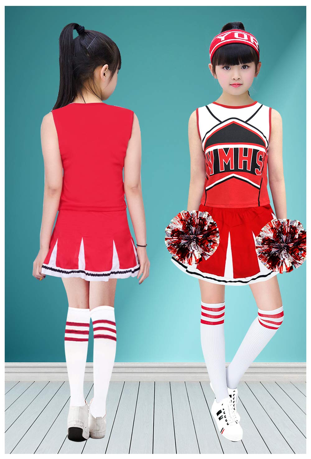 Amazon | [TRVELBETT] キッズダンス衣装 男の子 女の子 チアガール