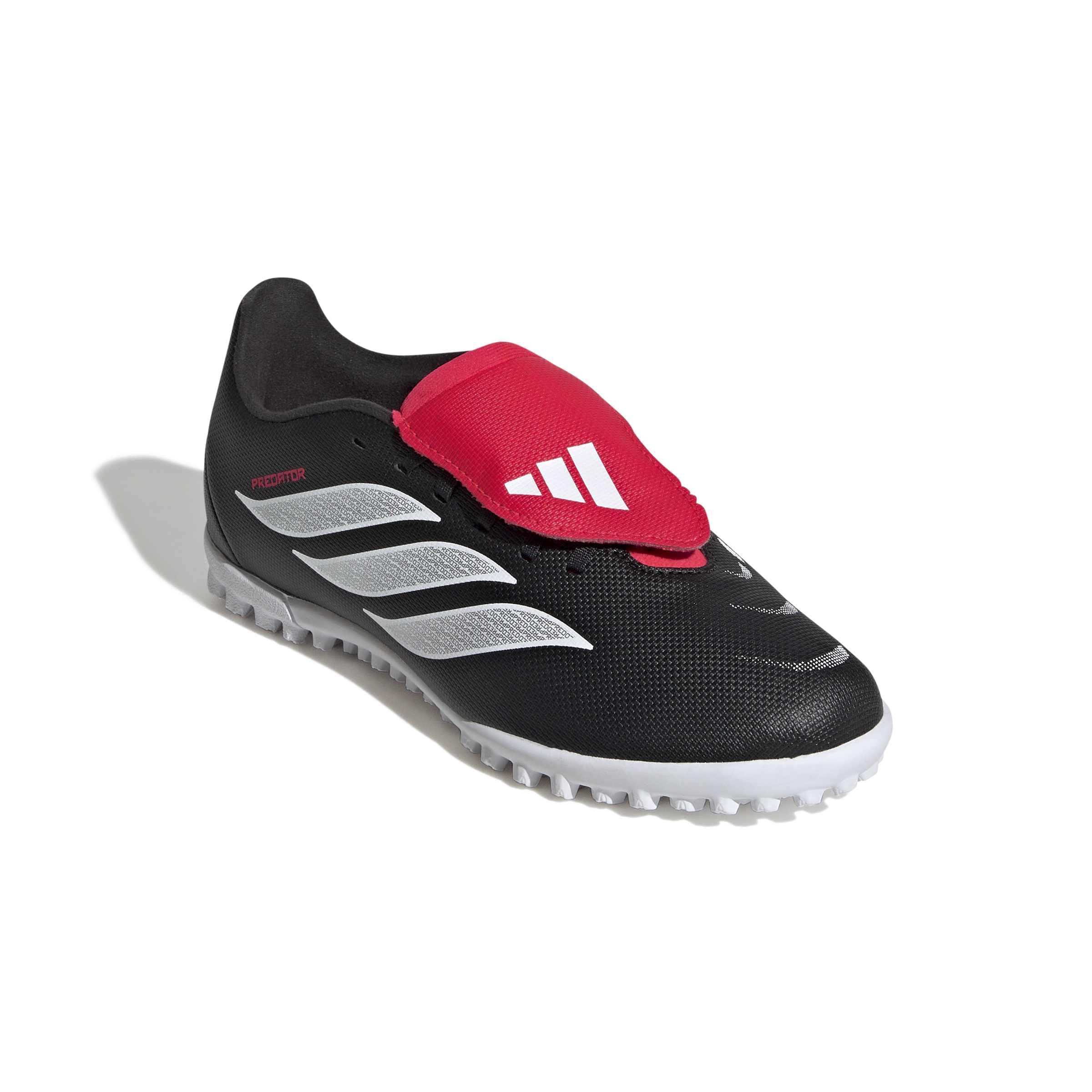 adidas Unisex Kids' Zapatilla de fútbol con lengüeta Plegable Predator Club moqueta