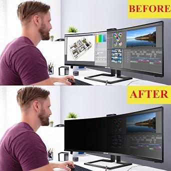 38 Inches Privacy Screen Filter for 21:9 Curved Ultrawide Monitor