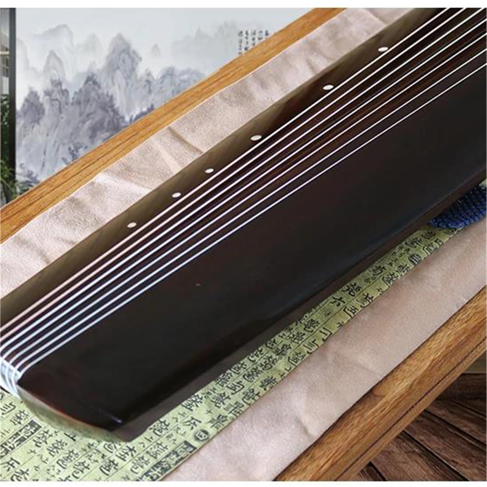 Instrument Guqin Profesjonalny Ręcznie Robiony Guqin Odpowiedni Dla Początkujących Do Nauki Gry Z Pełnym Zestawem Akcesoriów