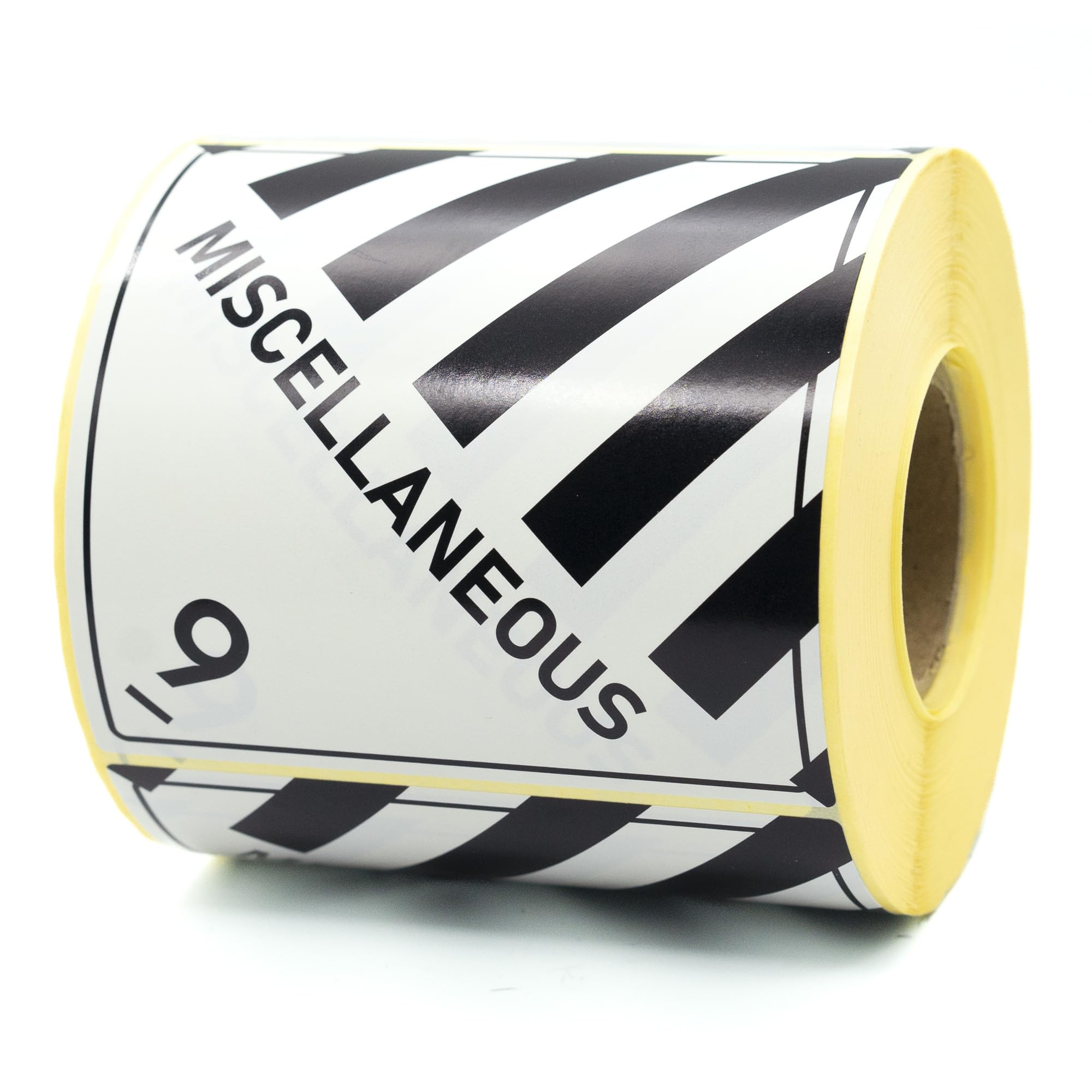 500 Gefahrgutetiketten Klasse 9 – Selbstklebend, 100x100 Mm, Weiß/schwarz – ADR-konform Für Versand & Logistik