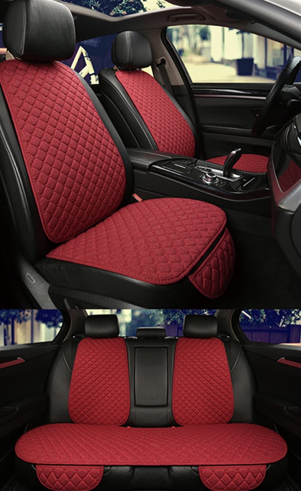 NOHEEU Car Seat Cushion For HYUNDAI I30 I40 Tucson Solaris Sonata Creta Encino Elantra Ix25 Ix35 Kona Interior Accessories Accessories
