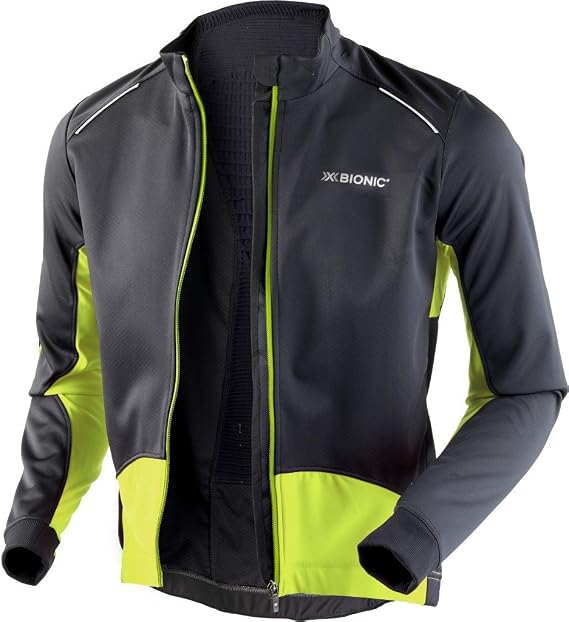 X-Bionic Giacca da Uomo Tecnica, Invernale, per Ciclismo Spherewind,  Unisex, Funktionsbekleidung Biking Man Winter Spherewind OW Jacket,  Black/Green Lime, XL : Amazon.it: Sport e tempo libero