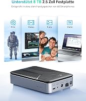 Yottamaster NAS szerver 2,5" SATA HDD/SSD tárolóhoz, hálózati felhő megoldás titkosítással 3