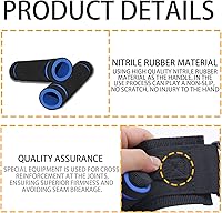 Vista 8 de Cinturón de puerta para ancianos con 7 asas, cinturón de transferencia para personas mayores, cinturones de elevación ajustables para ancianos