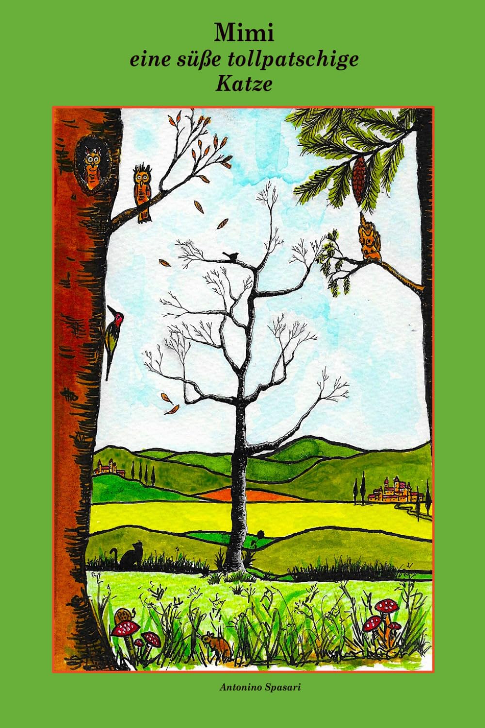 Mimi, eine süße, tollpatschige Katze: Eine liebevolle Geschichte über Mut und Lernen