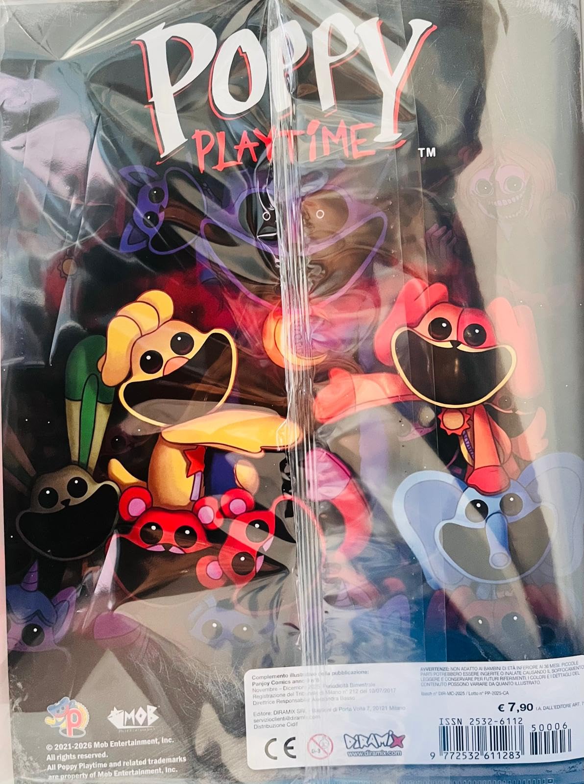 RACCOGLITORE ALBUM + 10 BUSTINE CARDS POPPY PLAYTIME DIRAMIX - 2