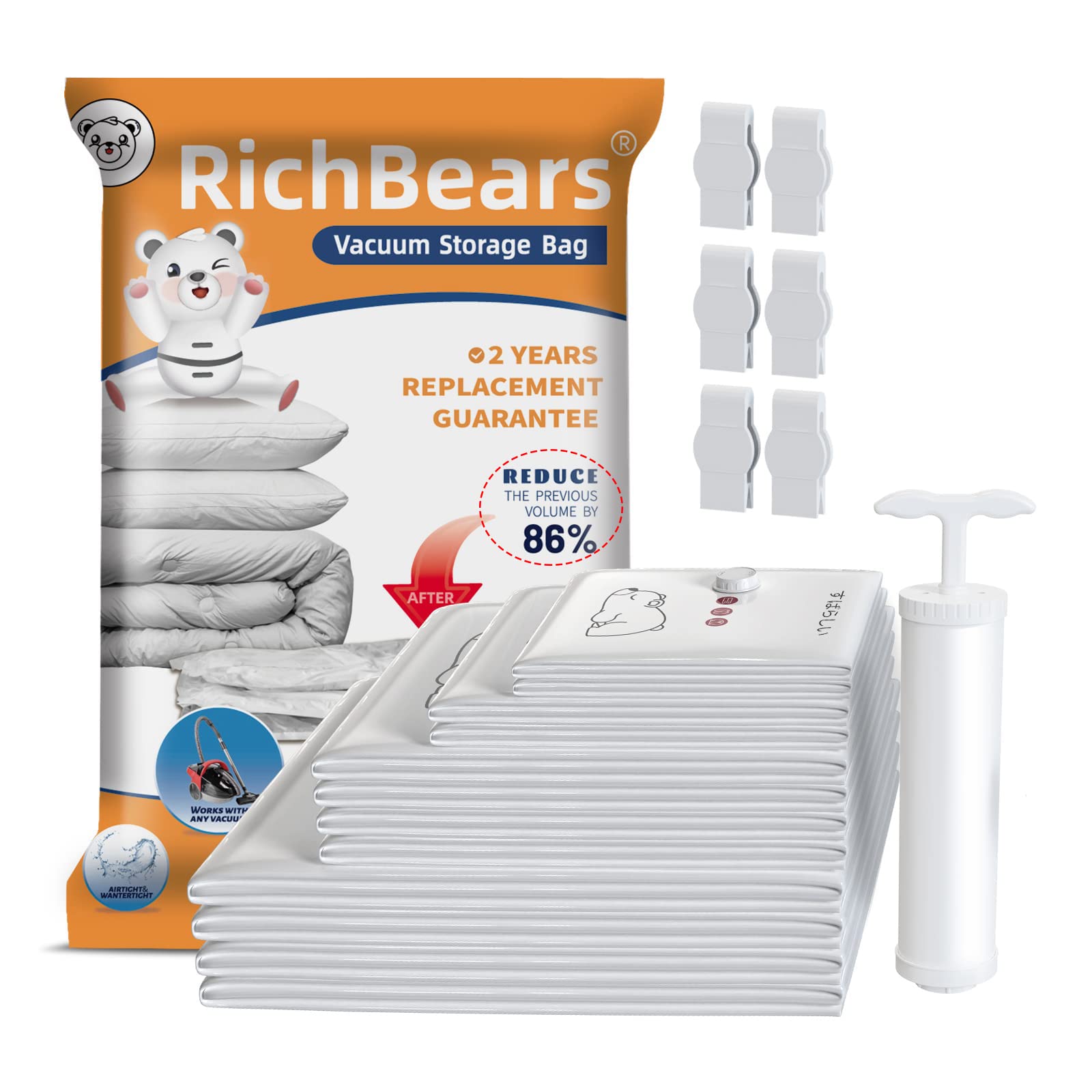 RichBears Vacuum Storage Bags