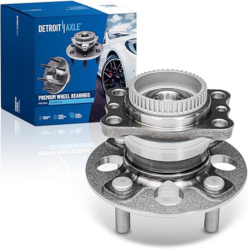 Miniatura 81 de Detroit Axle - Buje de cojinete de rueda delantera para Chevy Captiva Sport Equinox Pontiac Torrent Saturn Vue Suzuki XL-7 Cojinete de rueda y