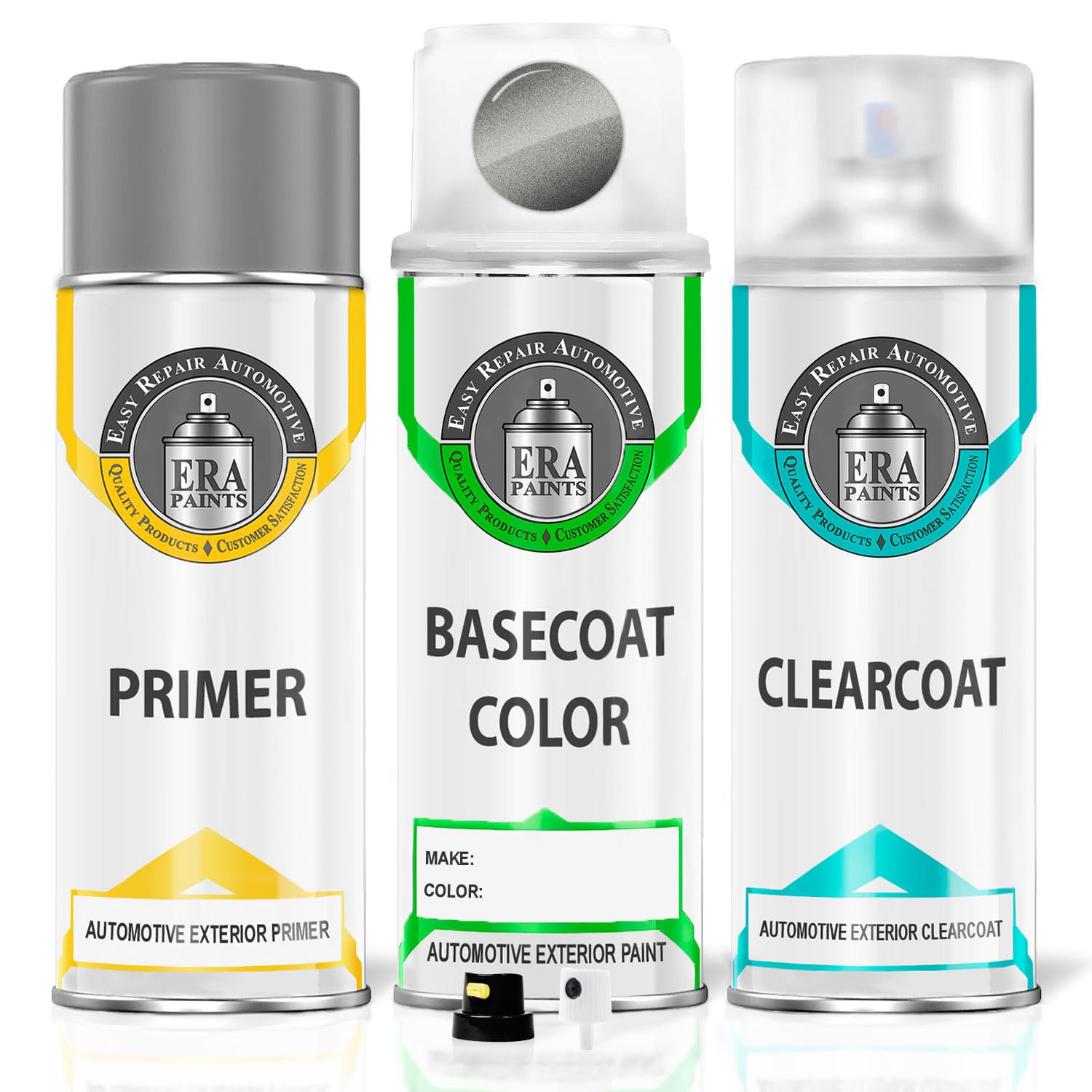 ERA Paints NH701M - Galaxy Gray Metallic for HONDA Exact Match Automotive Touch Up Paint Spray - Premium Kit