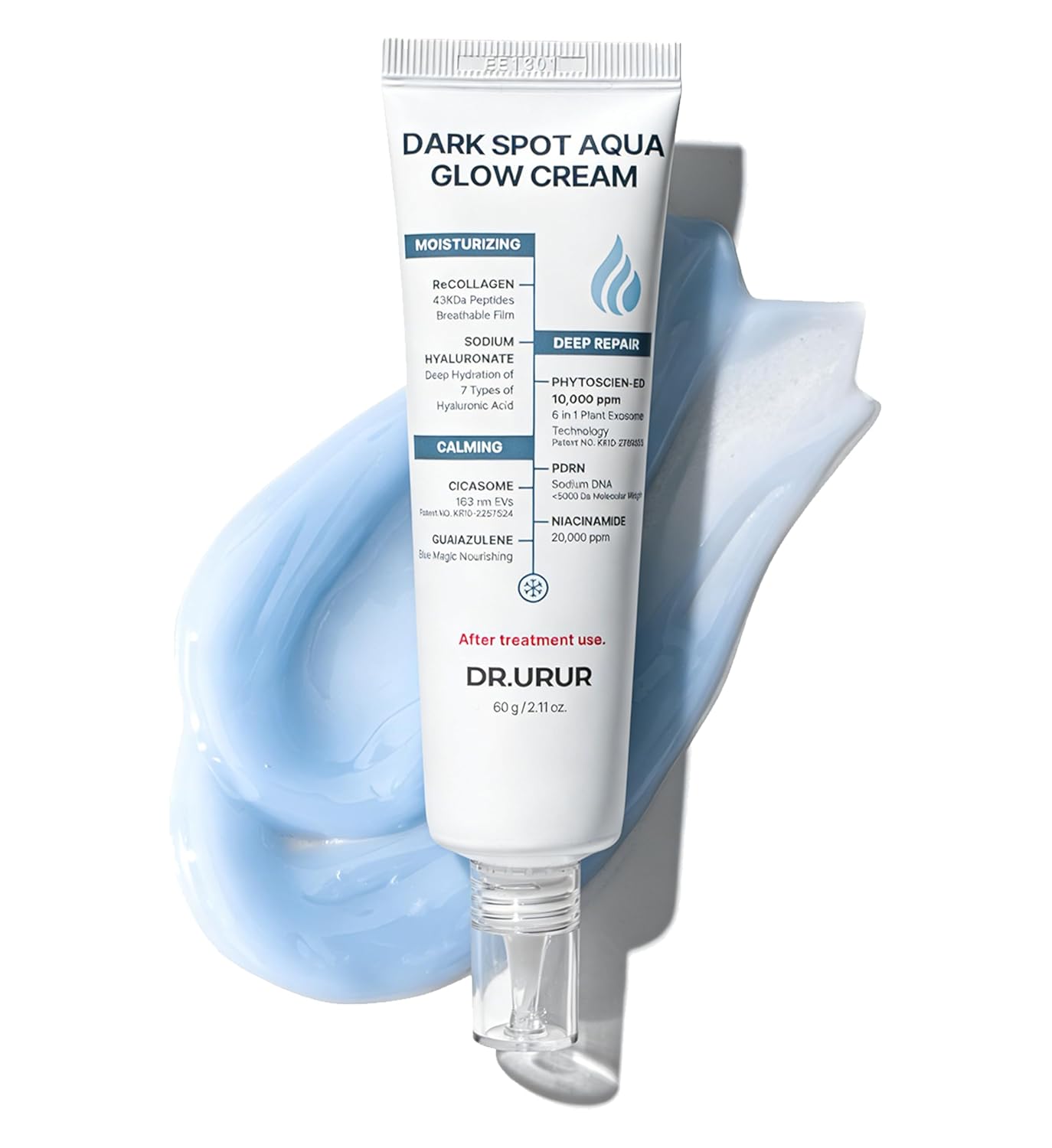 Soothing & Barrier Repair Cream with PDRN, Centella Exosome & Multi-Hyaluronic Complex, 60g