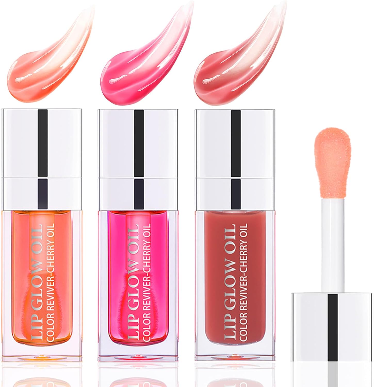 Lip Glow Oil Plumping Lasting Nourishing Lip,Transparent Toot Lip Balm