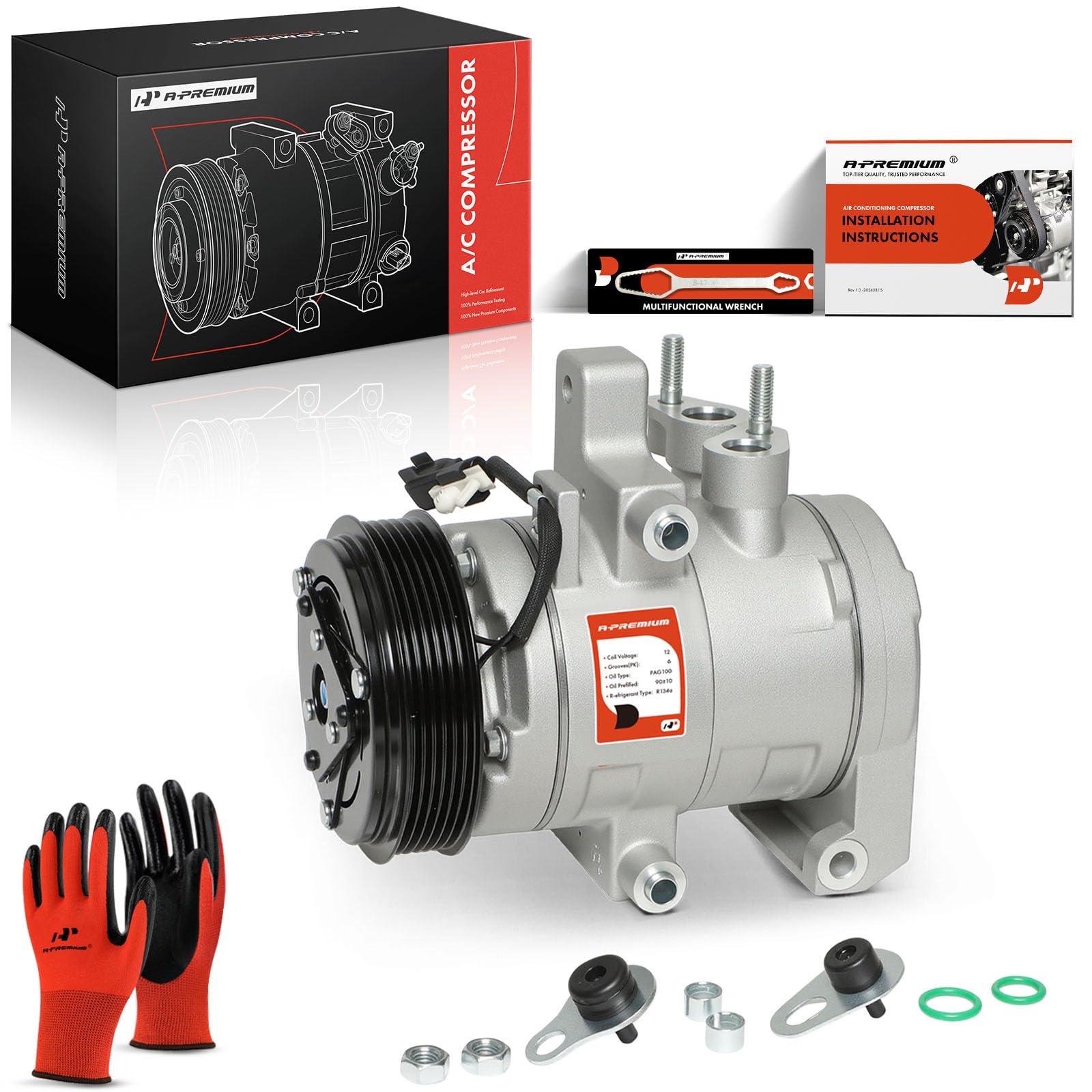 A-Premium APACC304 AC Compressor
