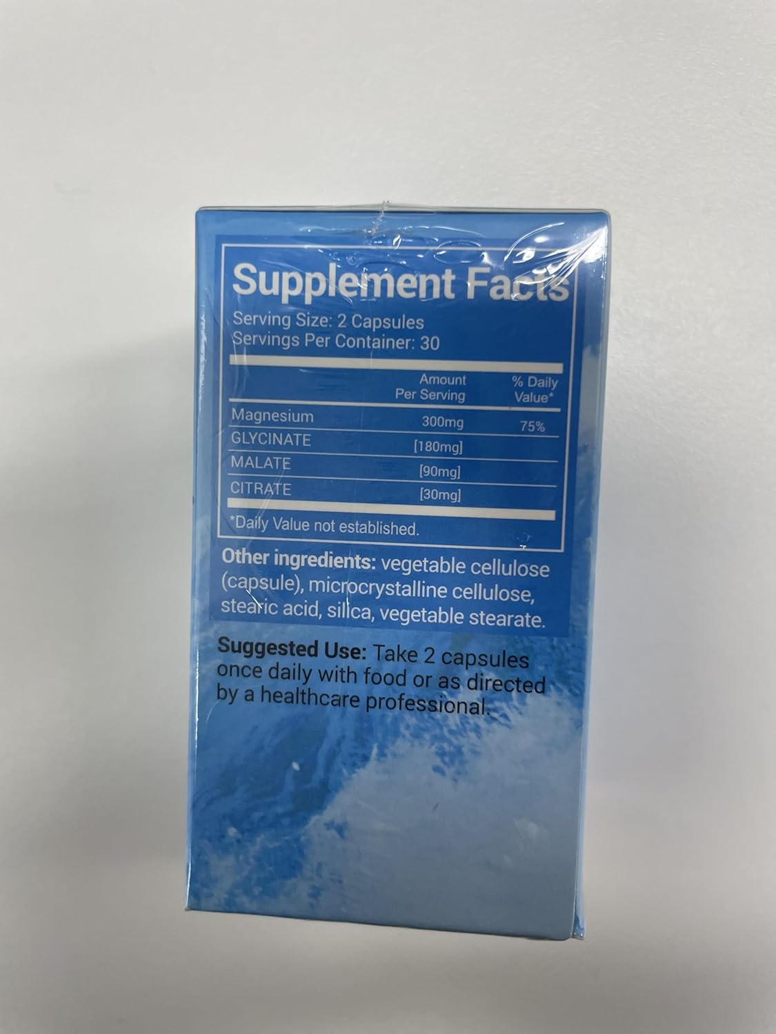 ASSR Triple Magnesium Complex – 300mg Magnesium Supplement with Glycinate, Malate & Citrate – Supports Relaxation, Muscle & Nerve Function – High Absorption, Vegan, Non-GMO, 90 Capsules