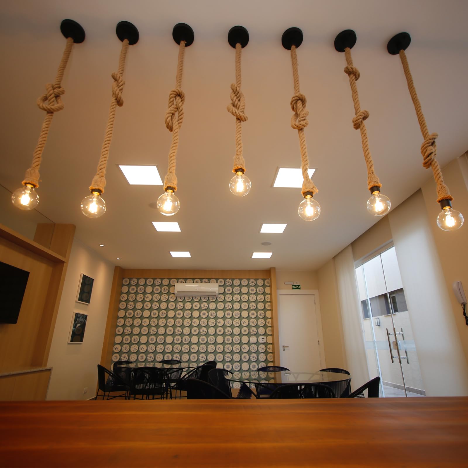 GBLY 6 pezzi LED E27 lampada vintage - G95 Edison lampadina 2700K 4W bianco caldo lampada a incandescenza filamento di vetro retrò lampada antica lampada a risparmio energetico per hotel