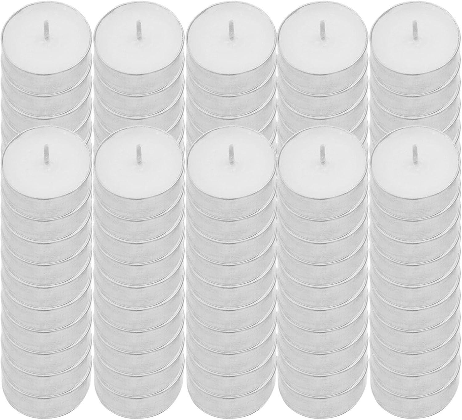 Smokeless Evening Primrose Bulbs Smokeless Warm White for Home, Travel, Crafts and Other Special Occasions – Pack of 100