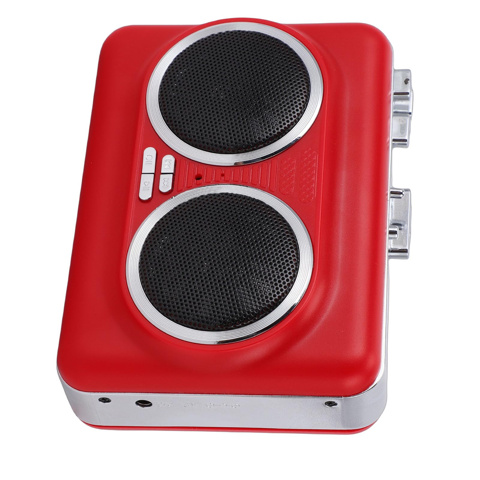 Przenośny Odtwarzacz Kasetowy z Dwoma Głośnikami Gniazdo Słuchawkowe 3,5 Mm Konwerter MP3 Magnetofon z Przewodowymi Słuchawkami Pamięć USB Flash do Domowego Biura w Samochodzie