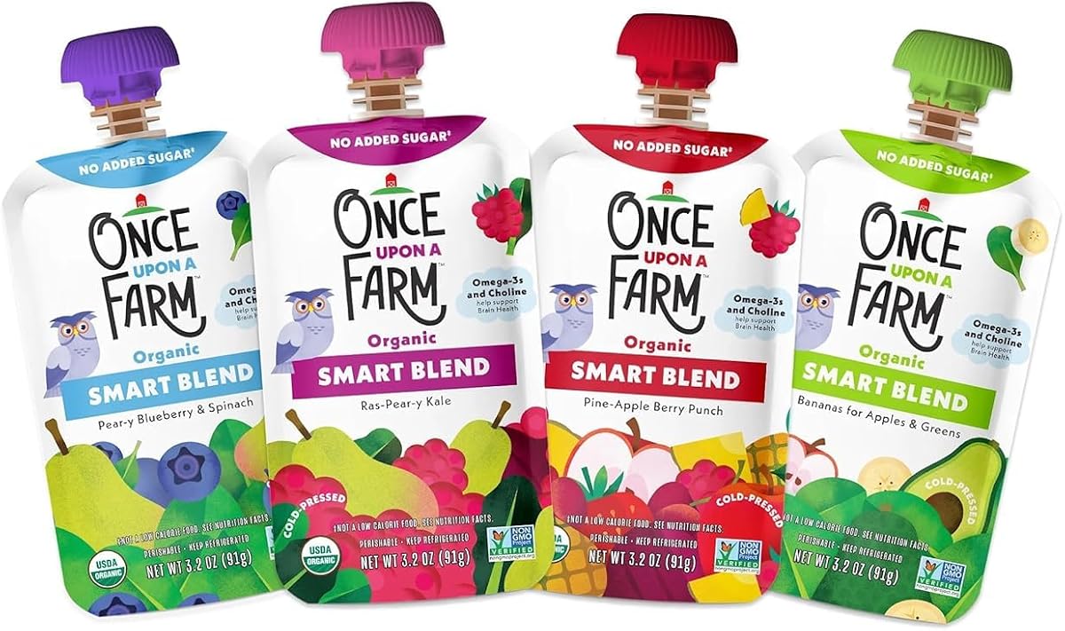 Once Upon a Farm Cold-Pressed Organic Variety Pack view 4