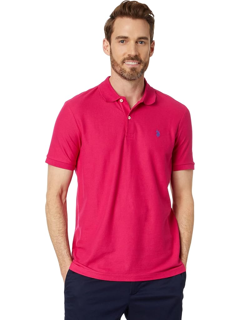 U.S. POLO ASSN. USPA Performance Pique Short Sleeve Polo