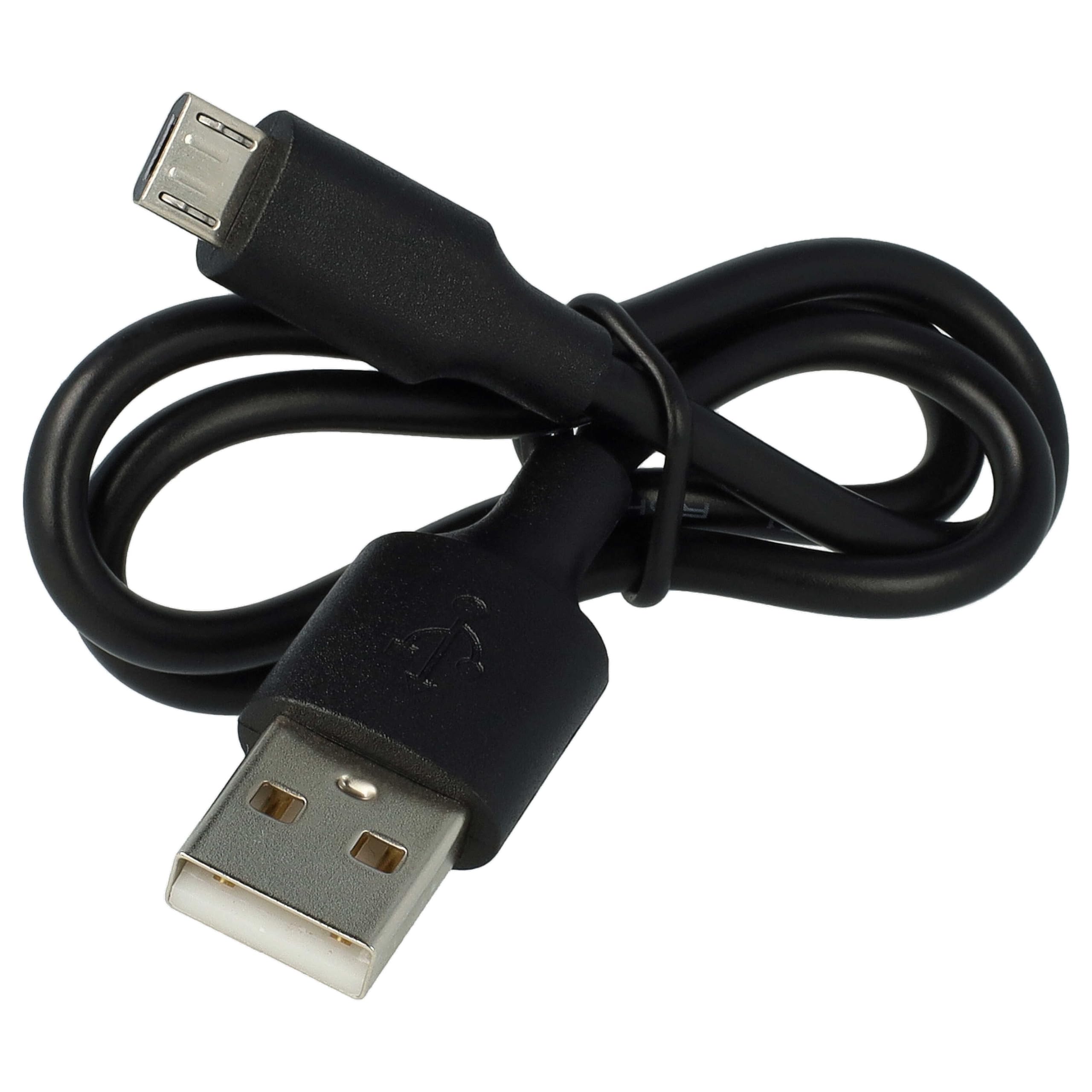 vhbw USB-C Ladegerät kompatibel mit Canon Digital Ixus VII, V2, V3 Kamera - Ladeschale + USB-C Kabel Ladeanzeige