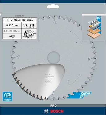 Bosch Professional Aksesuar 2608640105 Dairesel Testere Bıçağı, 2608640513