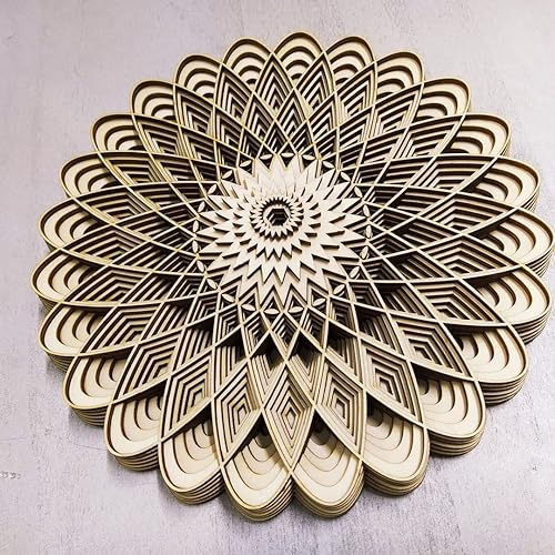 Miniatura 6 de Frylr Madera contrachapada de abedul báltico, 25 piezas, tablero de hoja de madera contrachapada de 12 x 12 pulgadas, madera artesanal de grado AA